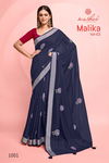 Malika Vol 03 By Kashvi Embroidery Linen Designer Sarees Wholesale Price In Surat
